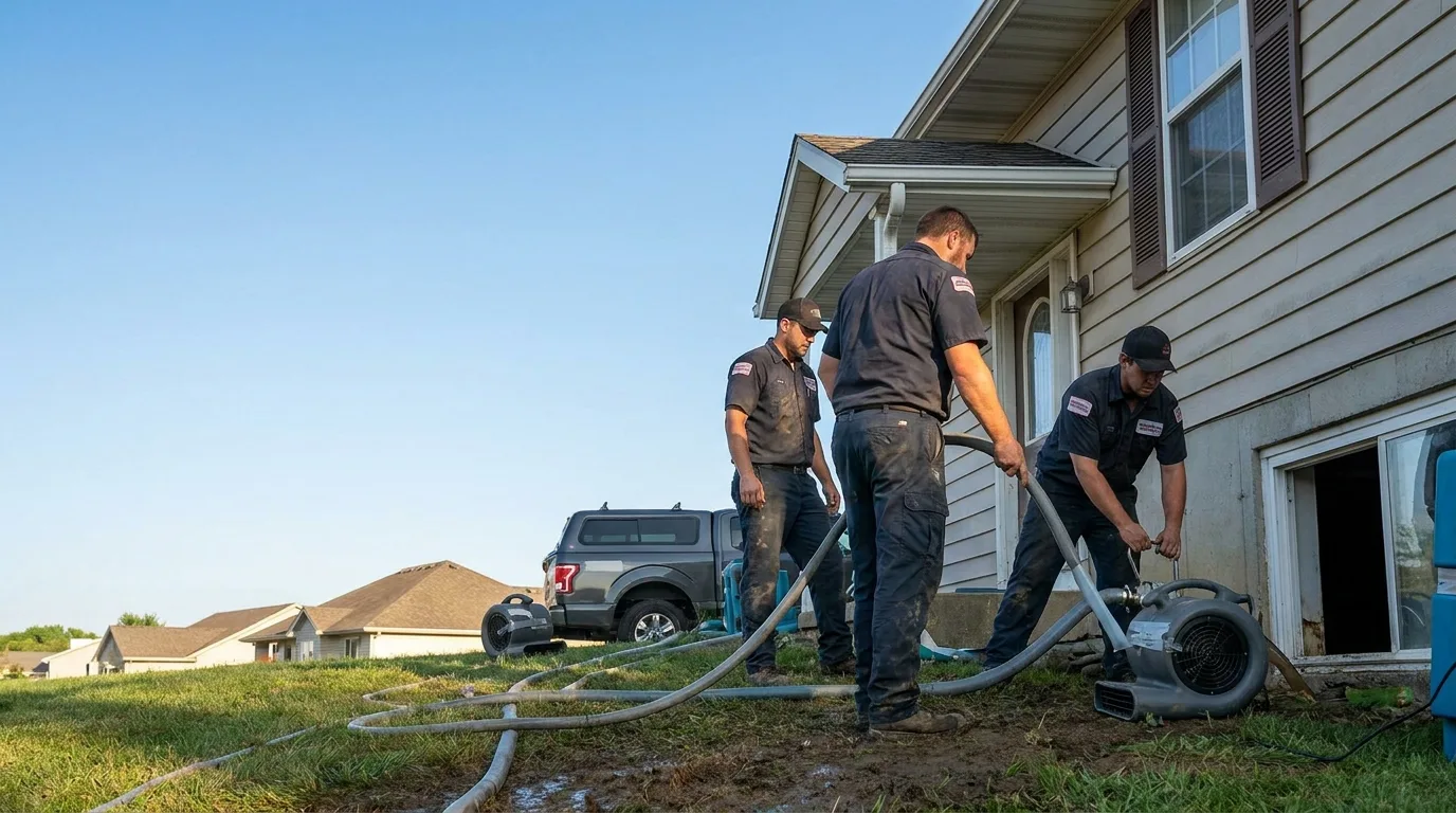 Water Removal in Normangee, TX near me